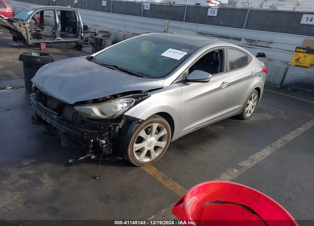 2011 HYUNDAI ELANTRA VIN: KMHDH4AE2BU154969