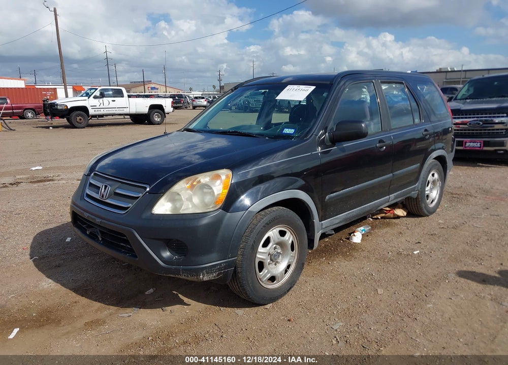 2006 HONDA CR-V LX VIN: JHLRD68566C008287
