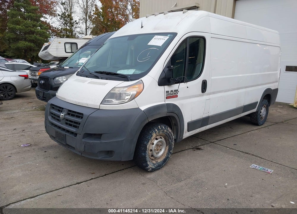 2017 RAM PROMASTER 2500 VIN: 3C6TRVDG1HE526042