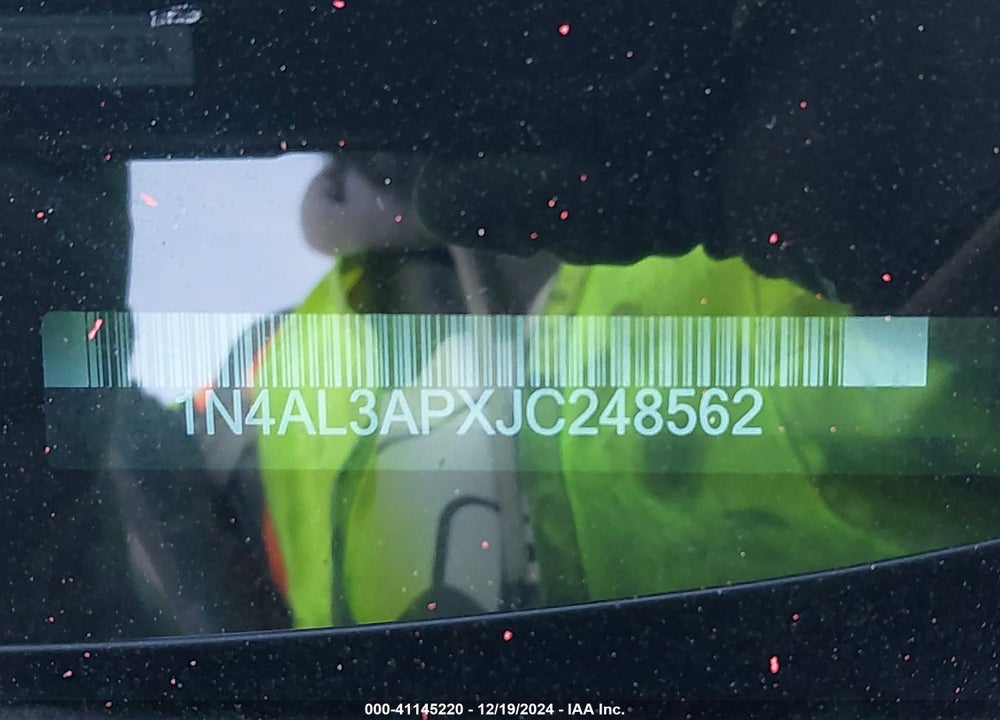 2018 NISSAN ALTIMA 2.5 S VIN: 1N4AL3APXJC248562