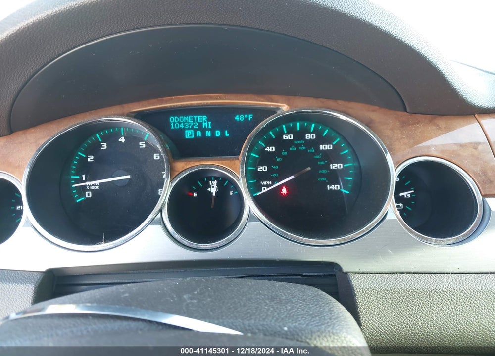 2012 BUICK ENCLAVE PREMIUM VIN: 5GAKRDEDXCJ207478