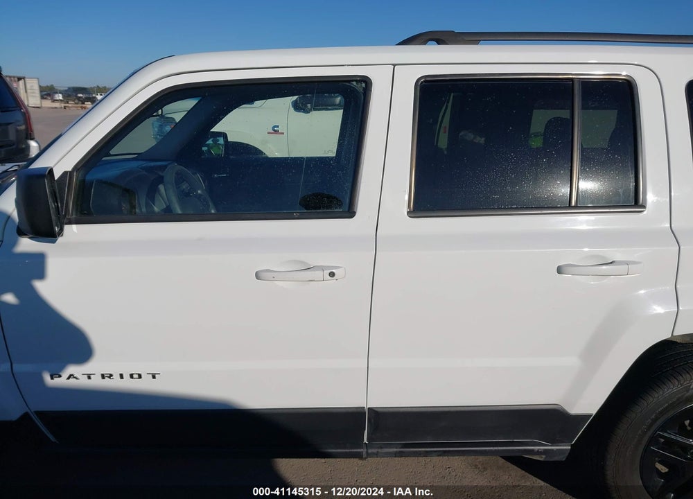 2014 JEEP PATRIOT SPORT VIN: 1C4NJPBBXED862832