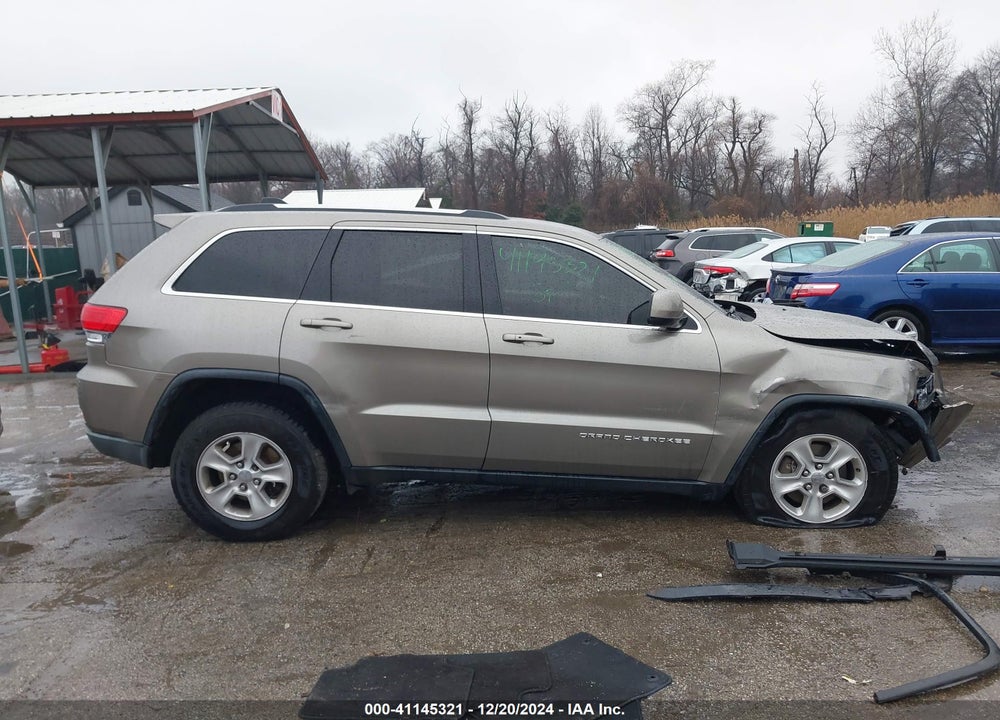 2016 JEEP GRAND CHEROKEE LAREDO VIN: 1C4RJFAGXGC458897