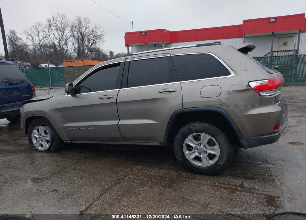 2016 JEEP GRAND CHEROKEE LAREDO VIN: 1C4RJFAGXGC458897