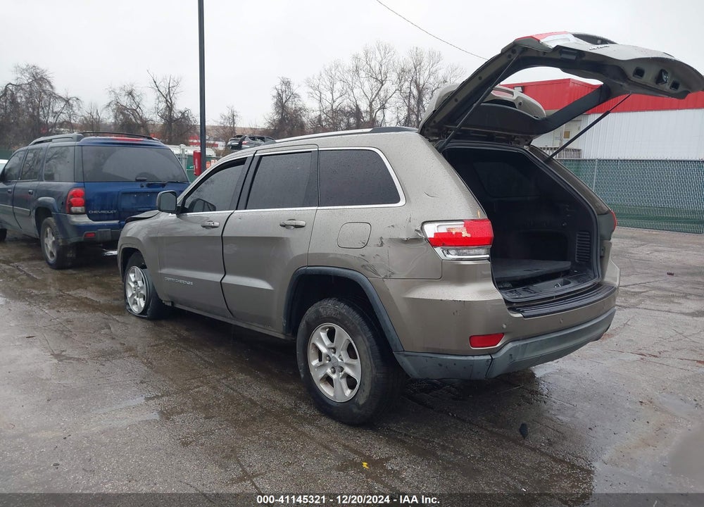 2016 JEEP GRAND CHEROKEE LAREDO VIN: 1C4RJFAGXGC458897