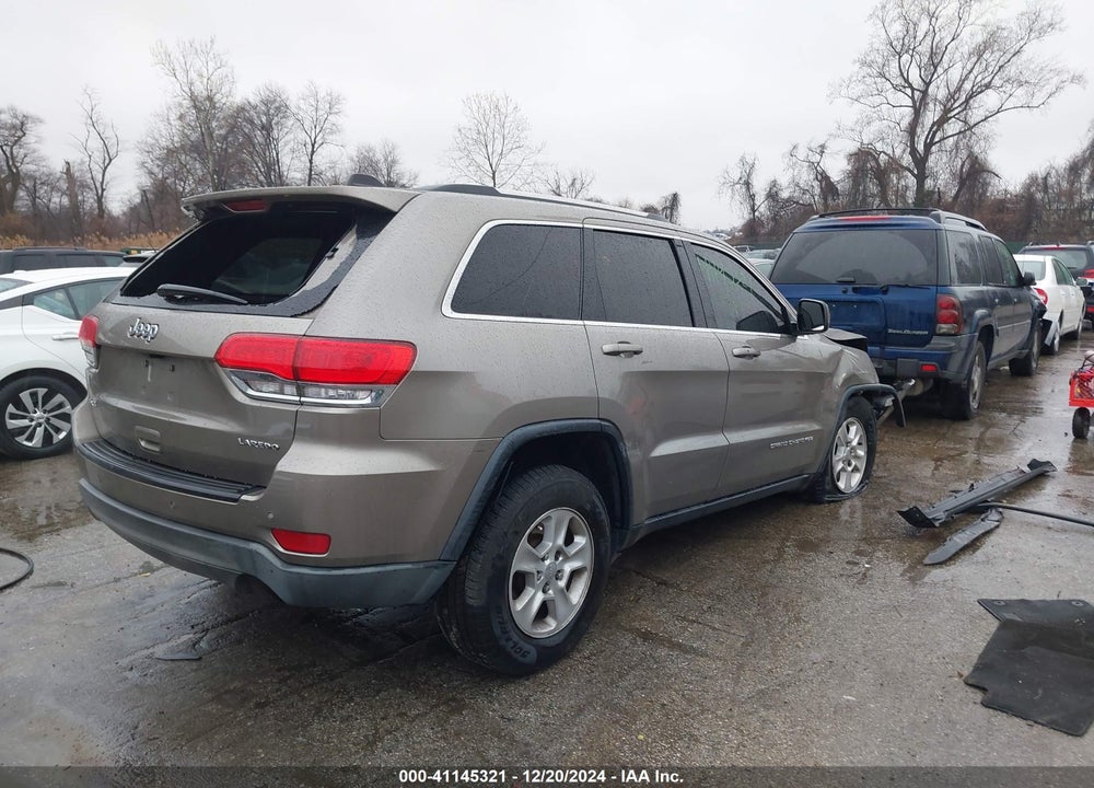 2016 JEEP GRAND CHEROKEE LAREDO VIN: 1C4RJFAGXGC458897