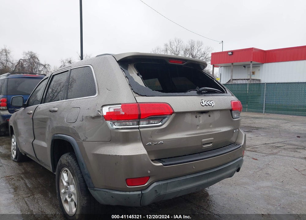 2016 JEEP GRAND CHEROKEE LAREDO VIN: 1C4RJFAGXGC458897