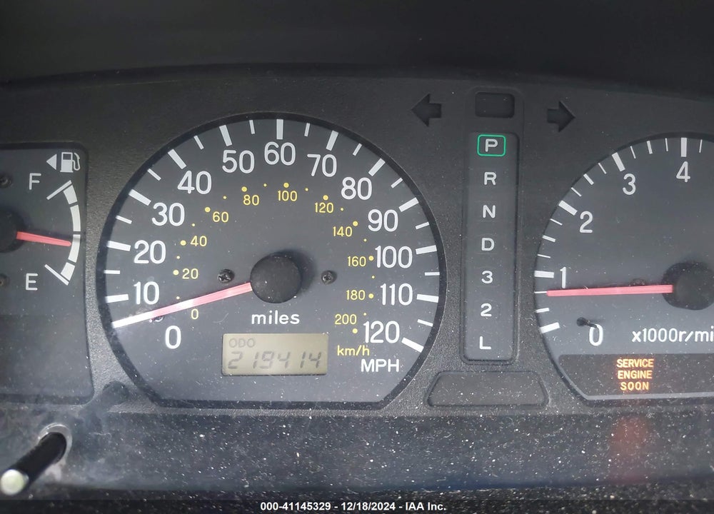 2000 MITSUBISHI MONTERO SPORT LS/XLS VIN: JA4LS31H3YP054600