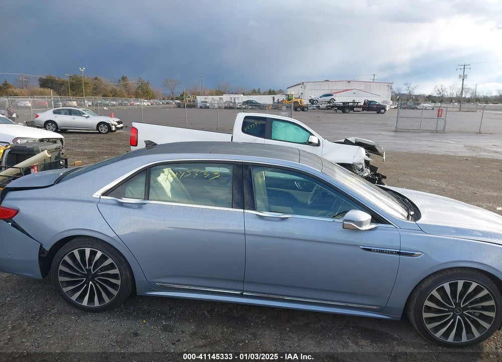 2019 LINCOLN CONTINENTAL BLACK LABEL VIN: 1LN6L9BC7K5605406
