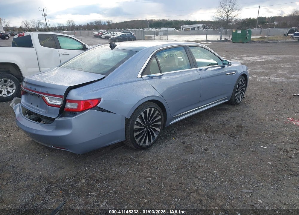2019 LINCOLN CONTINENTAL BLACK LABEL VIN: 1LN6L9BC7K5605406