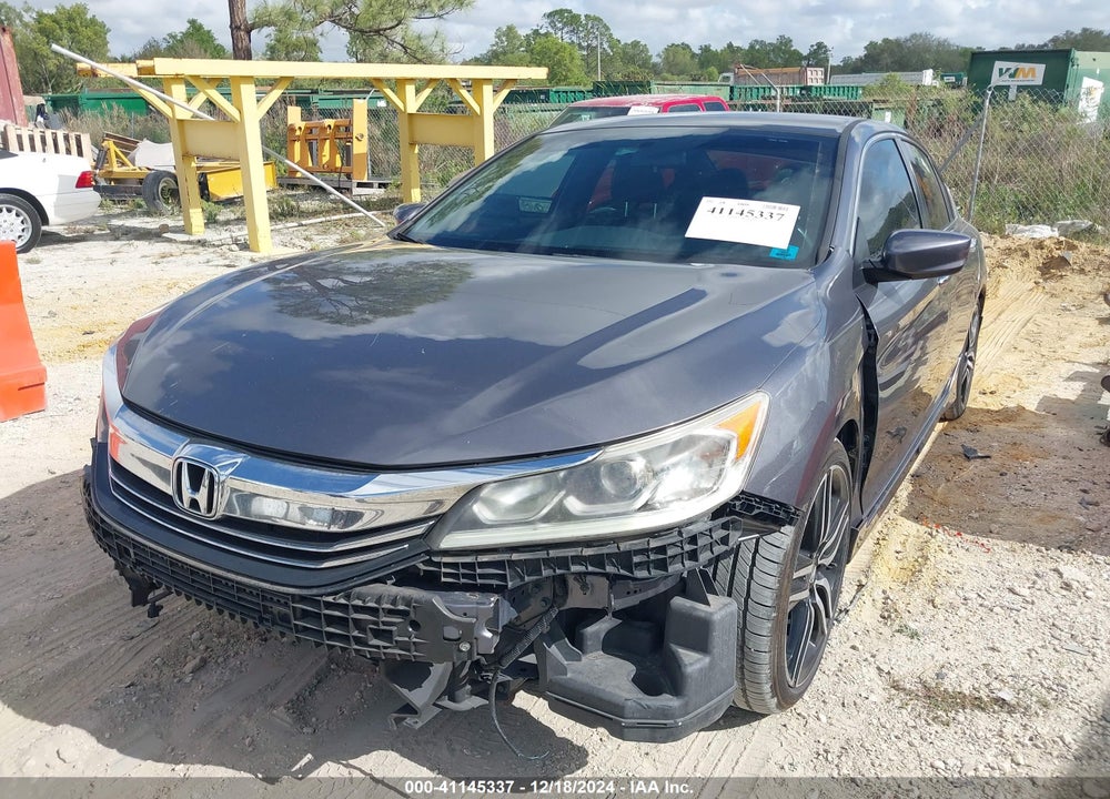 2017 HONDA ACCORD SPORT SE VIN: 1HGCR2F10HA083838