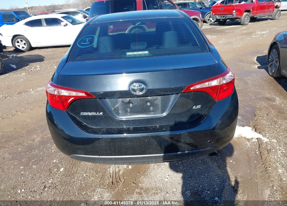 2017 TOYOTA COROLLA LE VIN: 5YFBURHE8HP664954