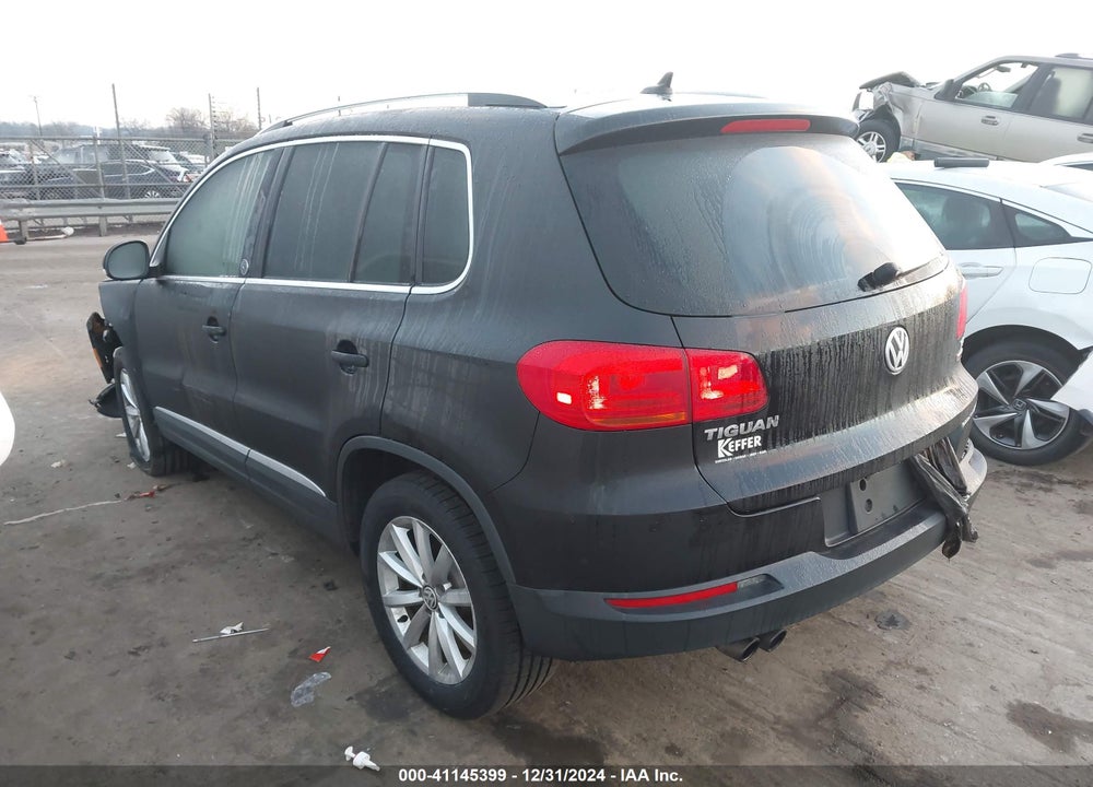 2017 VOLKSWAGEN TIGUAN 2.0T WOLFSBURG EDITION VIN: WVGSV7AX0HW512554