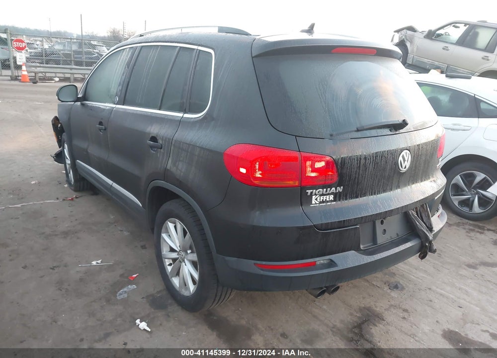 2017 VOLKSWAGEN TIGUAN 2.0T WOLFSBURG EDITION VIN: WVGSV7AX0HW512554