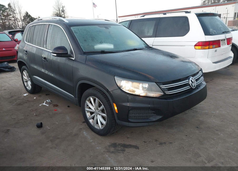 2017 VOLKSWAGEN TIGUAN 2.0T WOLFSBURG EDITION VIN: WVGSV7AX0HW512554