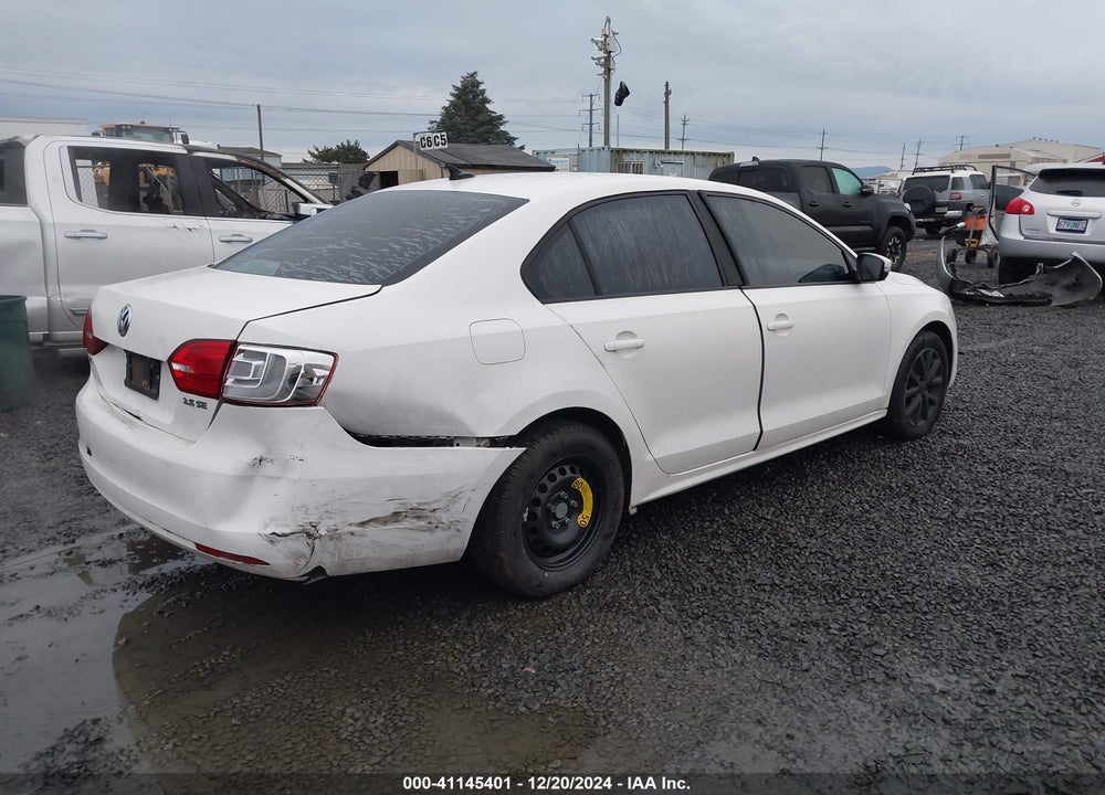 2012 VOLKSWAGEN JETTA VIN: 3VWDX7AJ2CM356378