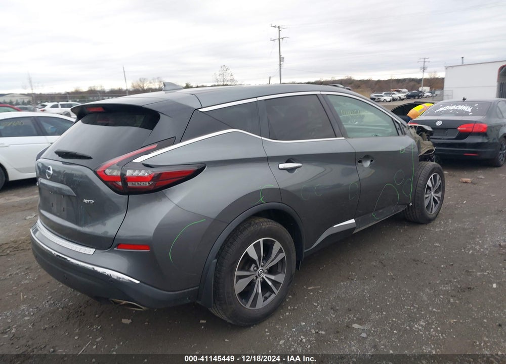 2020 NISSAN MURANO S INTELLIGENT AWD VIN: 5N1AZ2AS7LN133105