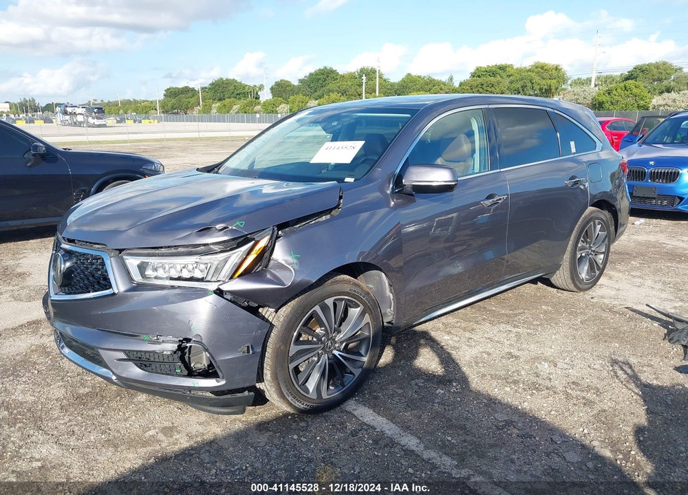2020 ACURA MDX TECHNOLOGY PACKAGE VIN: 5J8YD3H54LL016666