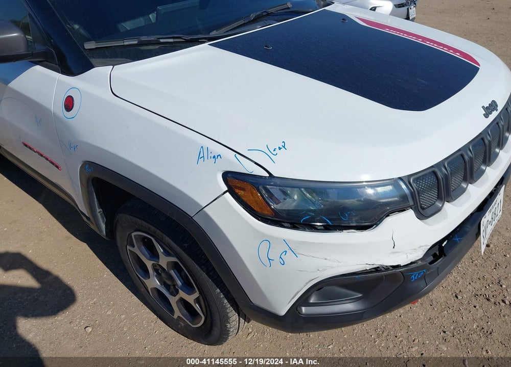 2022 JEEP COMPASS TRAILHAWK 4X4 VIN: 3C4NJDDB8NT175466