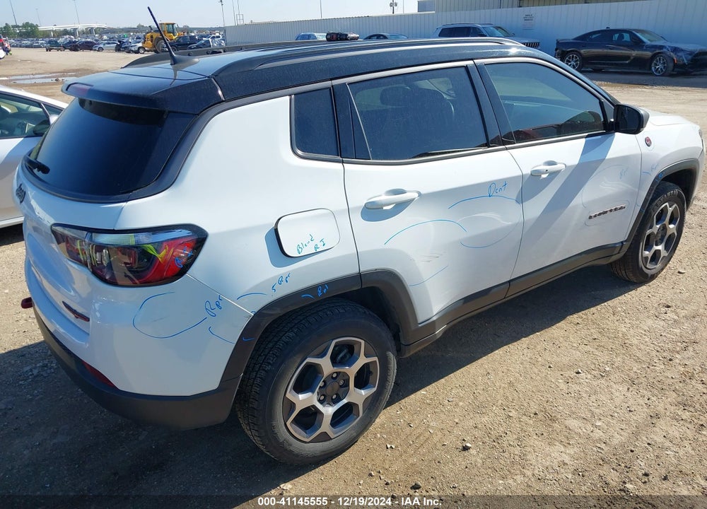 2022 JEEP COMPASS TRAILHAWK 4X4 VIN: 3C4NJDDB8NT175466