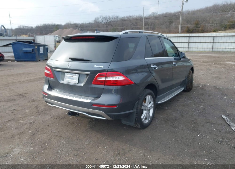 2014 MERCEDES-BENZ ML 350 4MATIC VIN: 4JGDA5HB5EA357320