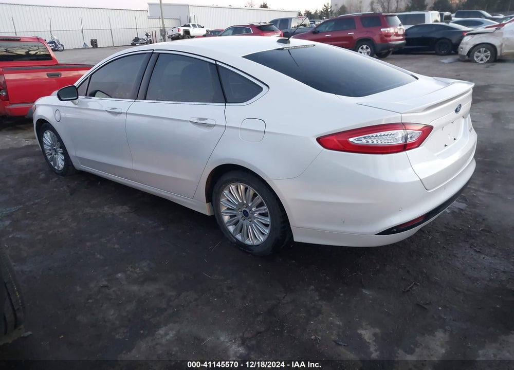 2014 FORD FUSION ENERGI VIN: 3FA6P0SU8ER269351