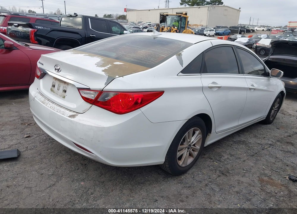2013 HYUNDAI SONATA GLS VIN: 5NPEB4ACXDH640001