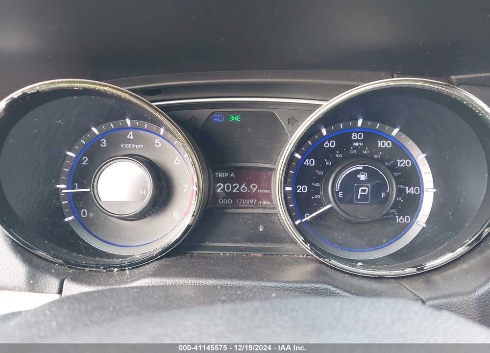 2013 HYUNDAI SONATA GLS VIN: 5NPEB4ACXDH640001