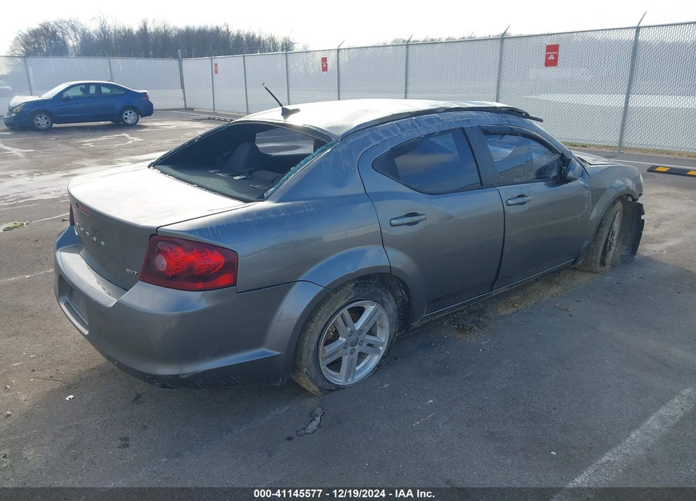 2012 DODGE AVENGER VIN: 1C3CDZCB7CN313416