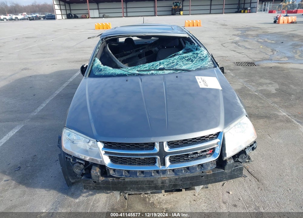 2012 DODGE AVENGER VIN: 1C3CDZCB7CN313416