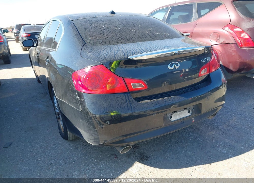 2013 INFINITI G37X VIN: JN1CV6AR0DM764978