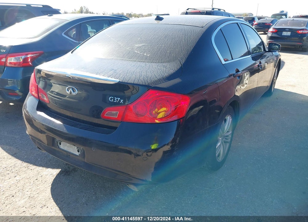 2013 INFINITI G37X VIN: JN1CV6AR0DM764978