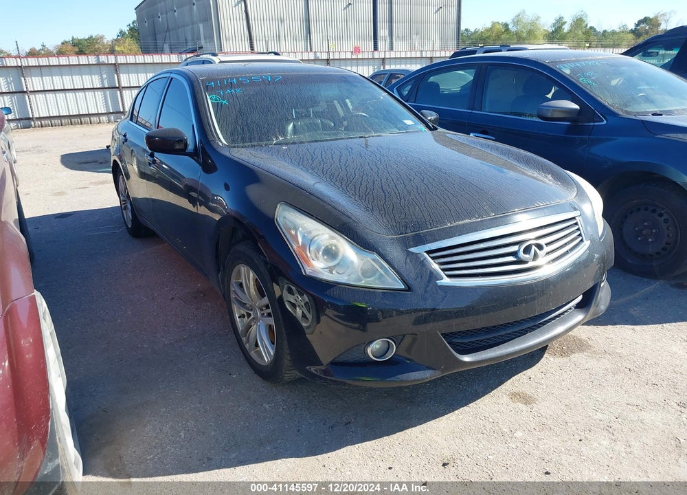 2013 INFINITI G37X VIN: JN1CV6AR0DM764978