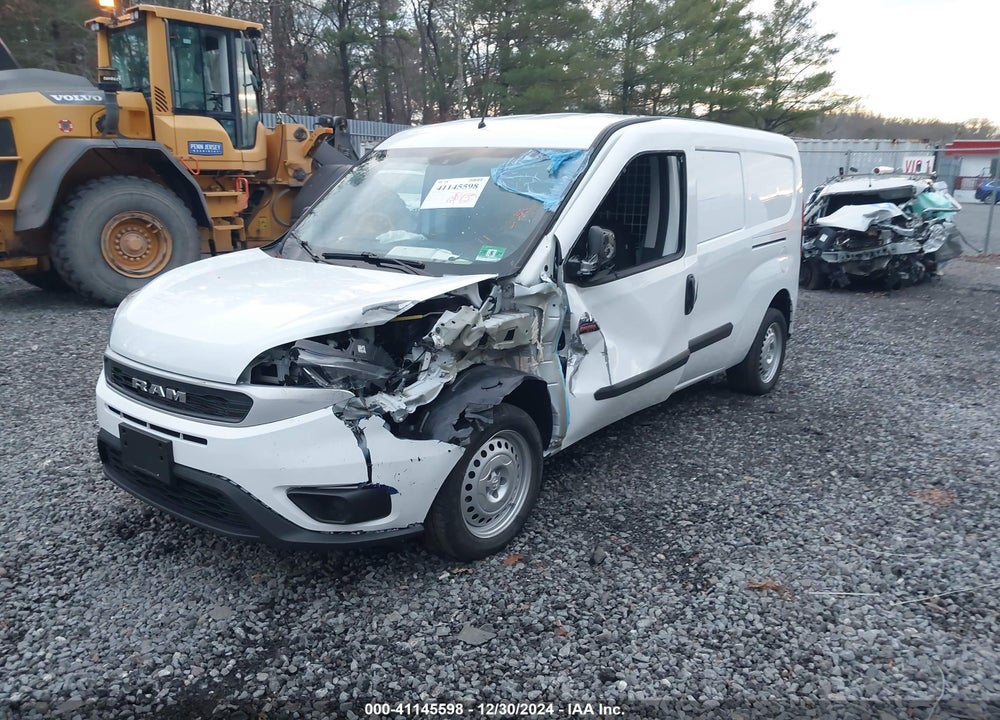 2022 RAM PROMASTER CITY CARGO VAN VIN: ZFBHRFAB3N6Y67962