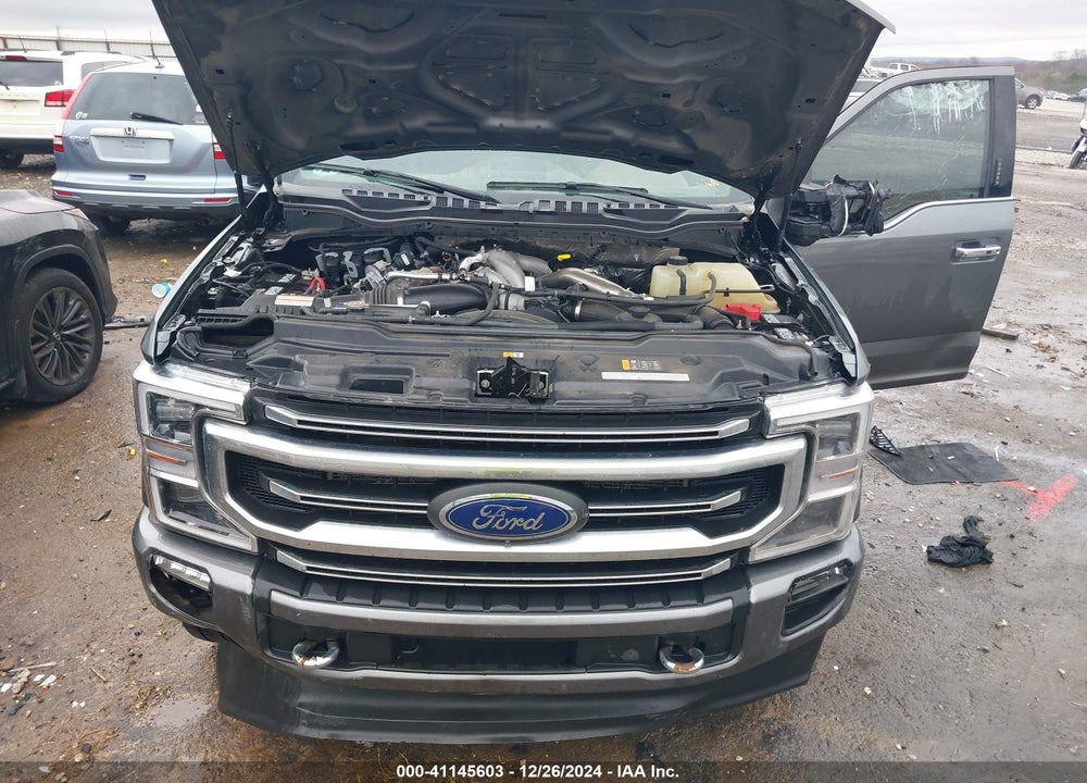 2022 FORD F-250 PLATINUM VIN: 1FT8W2BT9NEF39019
