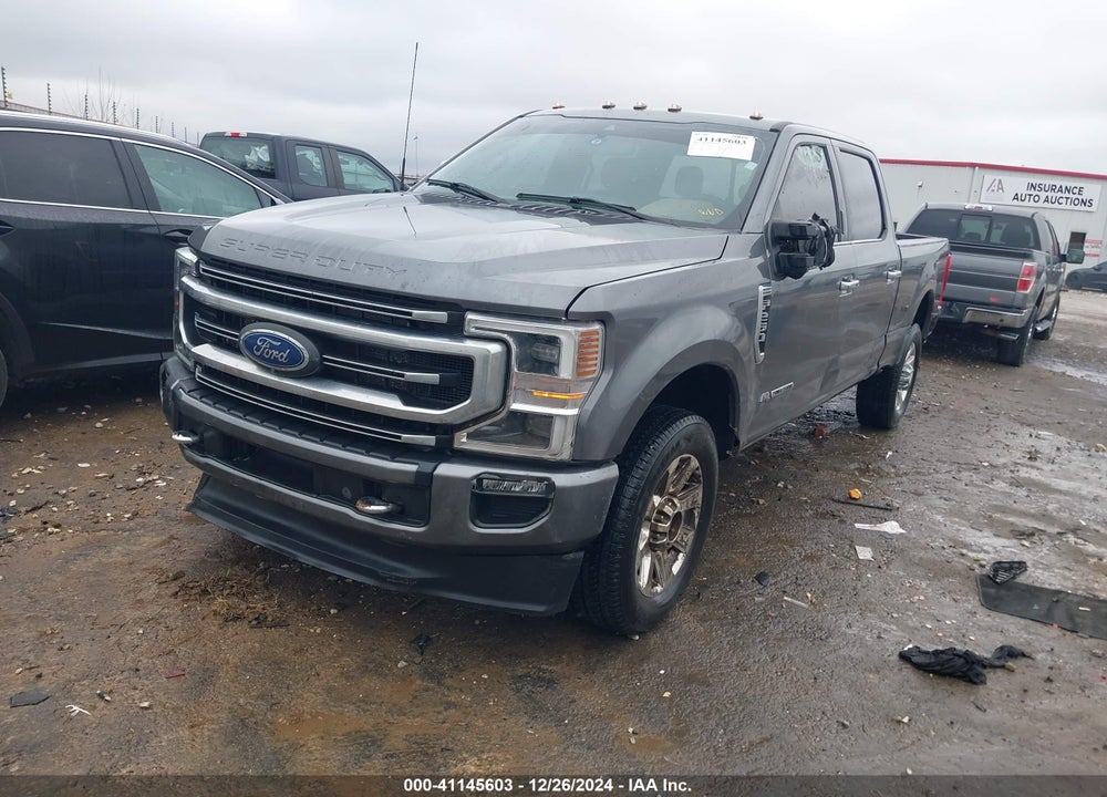 2022 FORD F-250 PLATINUM VIN: 1FT8W2BT9NEF39019