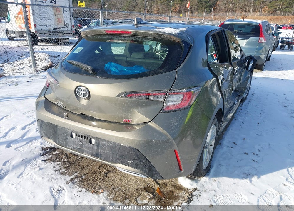 2019 TOYOTA COROLLA SE VIN: JTNK4RBEXK3026743