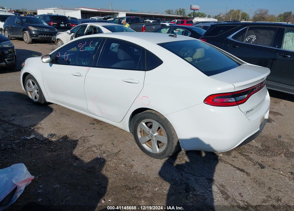 2015 DODGE DART SXT VIN: 1C3CDFBB1FD302163