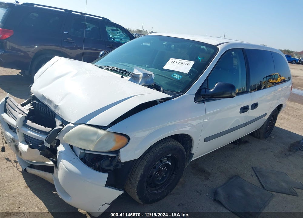 2007 DODGE GRAND CARAVAN SE VIN: 1D8GP24E77B192951