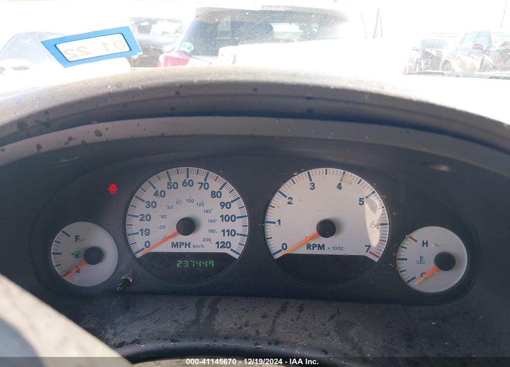 2007 DODGE GRAND CARAVAN SE VIN: 1D8GP24E77B192951