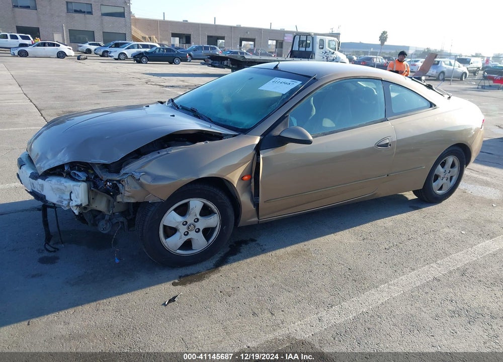 1999 MERCURY COUGAR V6 VIN: 1ZWFT61LXX5649985