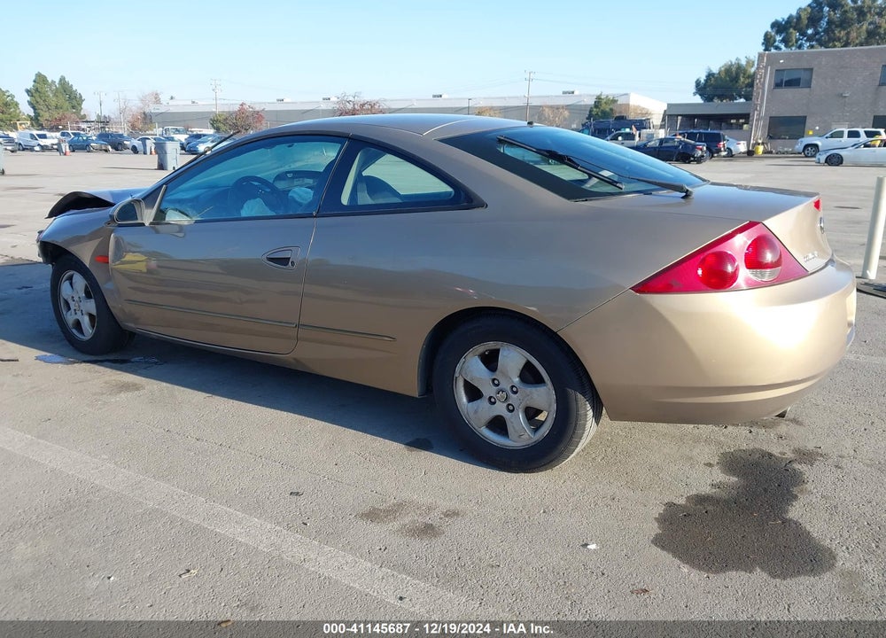 1999 MERCURY COUGAR V6 VIN: 1ZWFT61LXX5649985