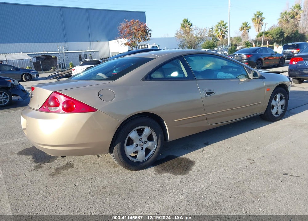 1999 MERCURY COUGAR V6 VIN: 1ZWFT61LXX5649985