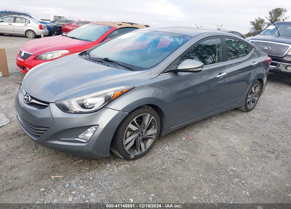 2016 HYUNDAI ELANTRA LIMITED VIN: KMHDH4AE2GU619001