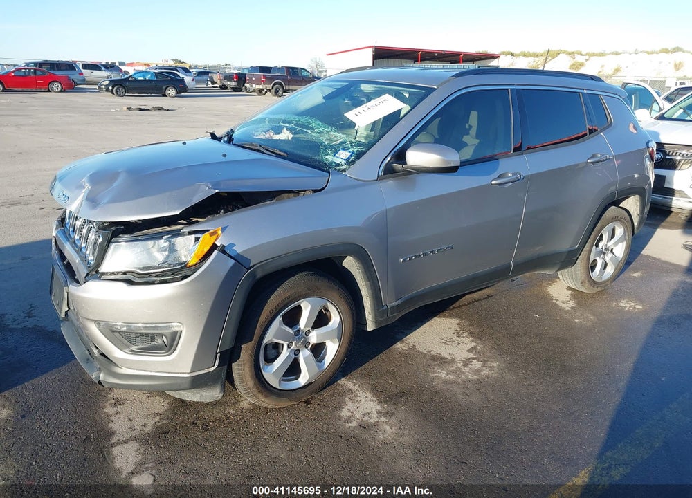 2018 JEEP COMPASS LATITUDE FWD VIN: 3C4NJCBB5JT194757