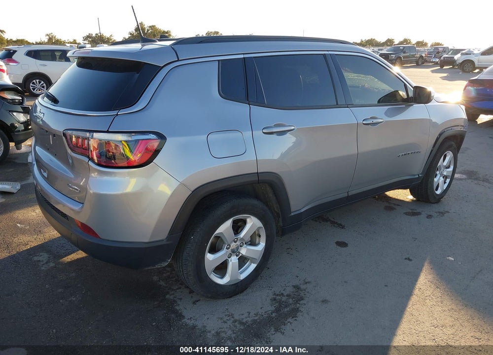 2018 JEEP COMPASS LATITUDE FWD VIN: 3C4NJCBB5JT194757