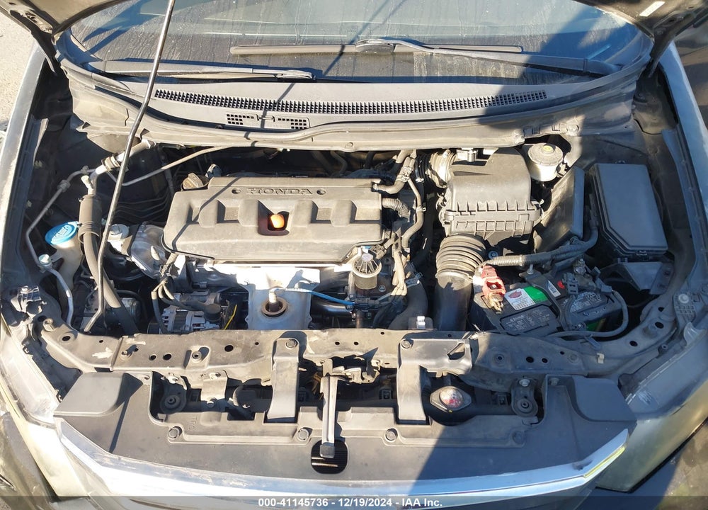 2012 HONDA CIVIC LX VIN: 19XFB2F58CE388464