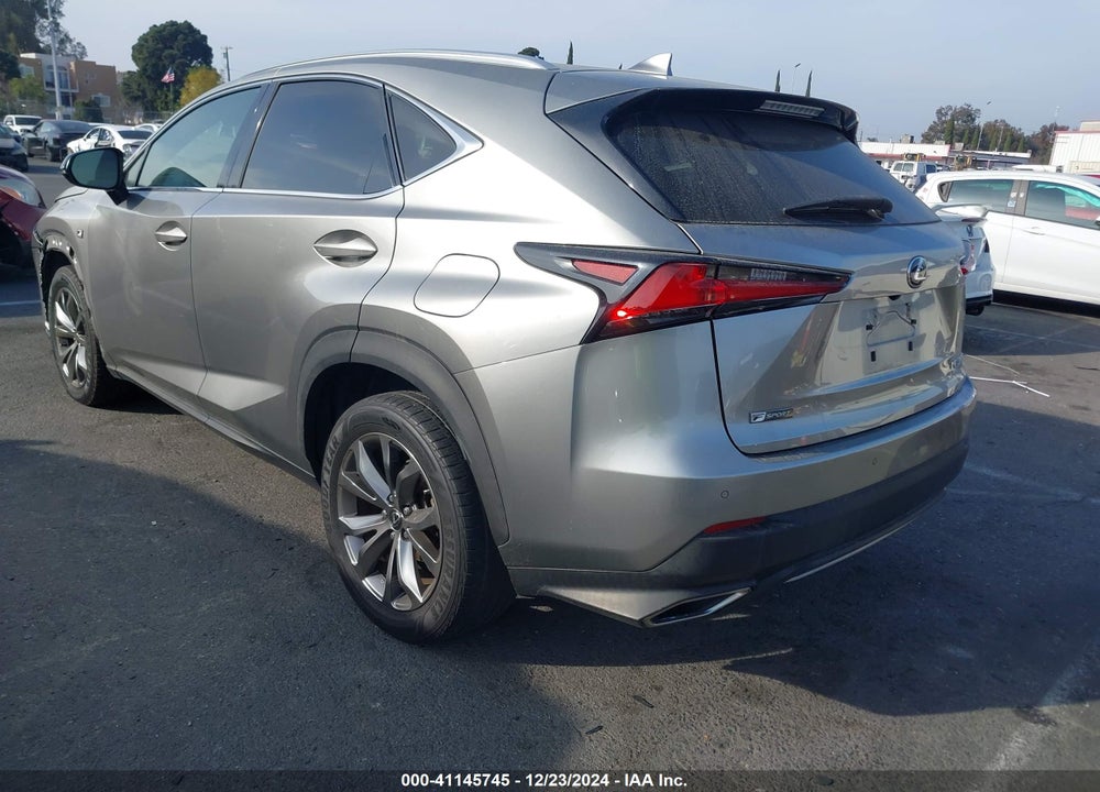 2018 LEXUS NX 300 F-SPORT VIN: JTJYARBZ4J2107426
