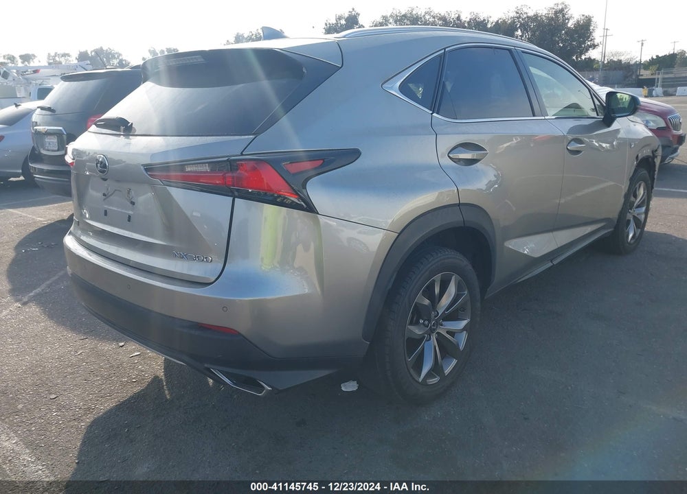 2018 LEXUS NX 300 F-SPORT VIN: JTJYARBZ4J2107426