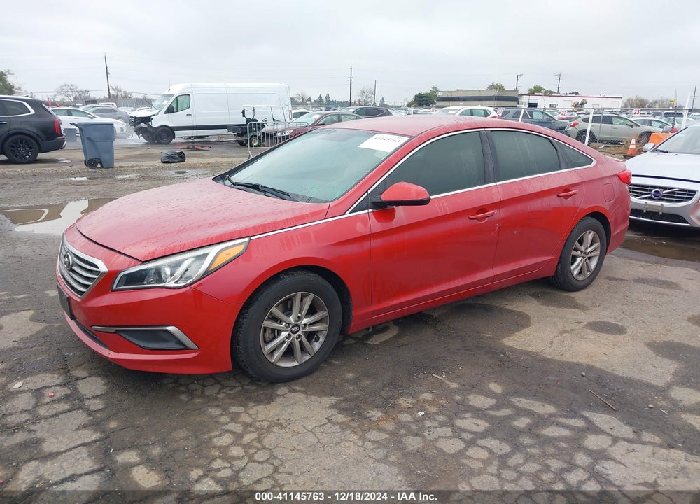 2017 HYUNDAI SONATA SE VIN: 5NPE24AF5HH576319